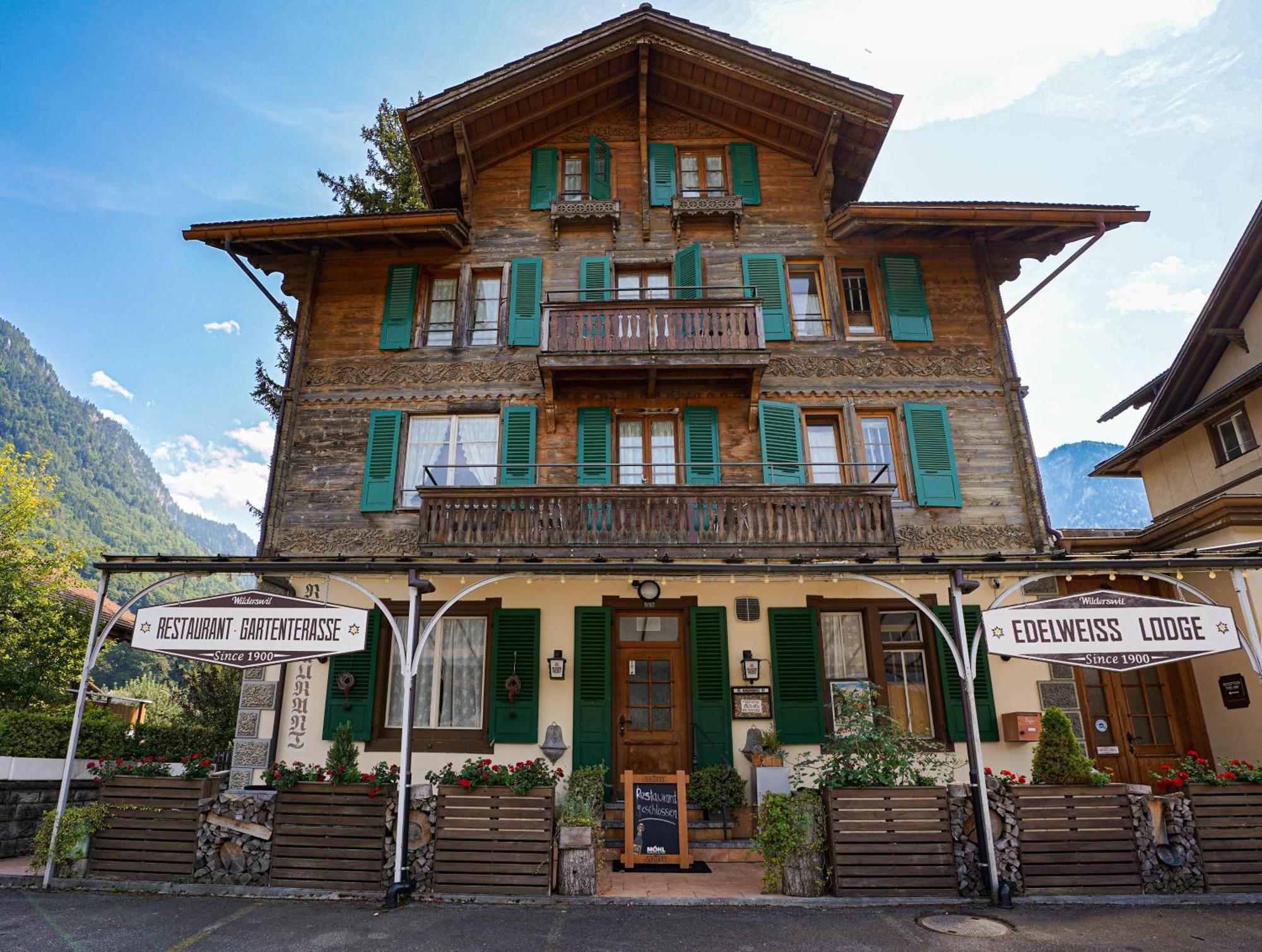 Edelweiss Lodge Wilderswil Eksteriør bilde